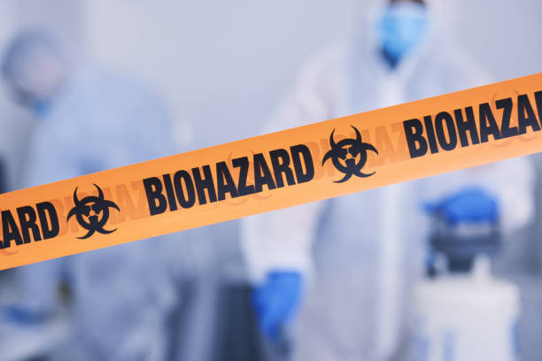 Professional Trauma Scene Cleanup technician working in Omaha, TX